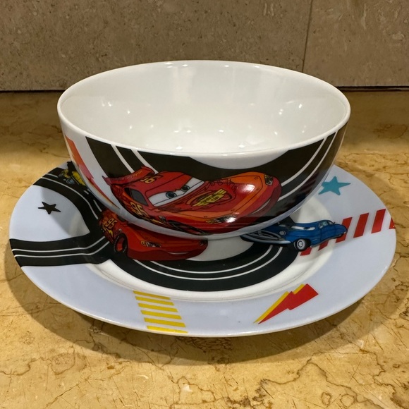WMF kids cars 2plates and bowl - Picture 4 of 13